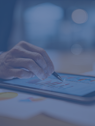 Hand writing financial notes